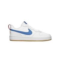 Nike Court Borough Low 2 GS BQ5448-109 White Blue UK 6 EUR 40 Last Stock
