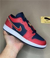 Nike Air Jordan 1 Low Trainers olympics navy red gs Uk5.5 Brand New✅ FQ7380400