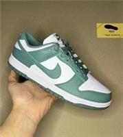 Nike Dunk Low NN Trainers bicoastal green white Uk9 Brand New✅ DD1873107
