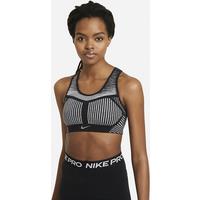 Nike FE/NOM Flyknit Women's High-Support Non-Padded Sports Bra - Black