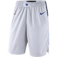 Dallas Mavericks Men's Nike NBA Swingman Shorts - White - Polyester
