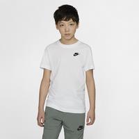 Nike Sportswear Older Kids' T-Shirt - White - Cotton