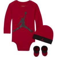 Nike Jordan Baby (0-6M) 3-Piece Set - Red - Cotton