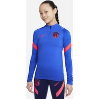 Atltico Madrid Strike Older Kids' Football Drill Top - Blue