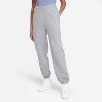 Nike Solo Swoosh Women's Fleece Trousers - Grey - Cotton/Polyester