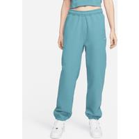 Nike Solo Swoosh Women's Fleece Trousers - Blue - Cotton/Polyester