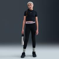Nike Pro Dri-FIT Older Kids' (Girls') Leggings - Black - Polyester/Elastane