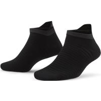 Nike Spark Lightweight No-Show Running Socks - Black