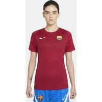 F.C. Barcelona Strike Women's Nike Dri-FIT Short-Sleeve Football Top - Red