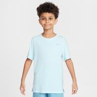 Nike Dri-FIT Miler Older Kids' (Boys') Training Top - Blue - Polyester