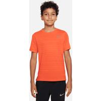 Nike Dri-FIT Miler Older Kids' (Boys') Training Top - Red - Polyester