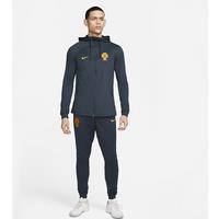 Portugal Strike Men's Nike Dri-FIT Hooded Football Tracksuit - Blue