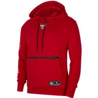 Chicago Bulls Courtside Men's Nike NBA Fleece Pullover Hoodie - Red