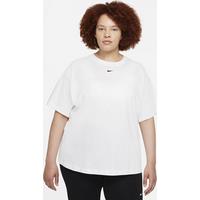 Nike Sportswear Essential Women's Oversized Short-Sleeve Top - White - Cotton