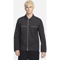 Nike Sportswear Style Essentials Men's Woven Button-Up Top - Black