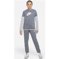 Nike Sportswear Older Kids' Poly Tracksuit - Grey