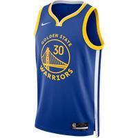 Golden State Warriors Icon Edition 2022/23 Men's Nike Dri-FIT NBA Swingman Jersey - Blue - Polyester