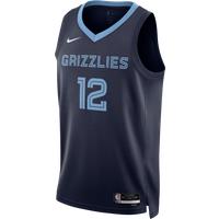Memphis Grizzlies Icon Edition 2022/23 Men's Nike Dri-FIT NBA Swingman Jersey - Blue - Polyester