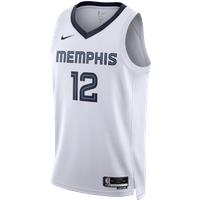 Memphis Grizzlies Association Edition 2022/23 Men's Nike Dri-FIT NBA Swingman Jersey - White - Polyester