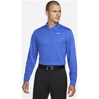 Nike Dri-FIT Victory Men's Long-Sleeve Golf Polo - Blue