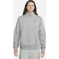 Nike Sportswear Men's Fleece Half-Zip Top - Grey