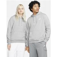 Nike Sportswear Club Fleece Women's Pullover Hoodie - Grey - Cotton/Polyester