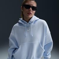 Nike Sportswear Phoenix Fleece Women's Over-Oversized Pullover Hoodie - Blue - Cotton/Polyester