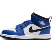 Nike Jordan 1 Mid Younger Kids' Shoes - Blue