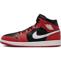 Nike Air Jordan 1 Mid Men's Shoes - Black