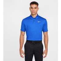 Nike Dri-FIT Tour Men's Solid Golf Polo - Blue - Polyester/Elastane