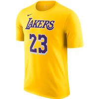 Los Angeles Lakers Men's Nike NBA T-Shirt - Yellow - Cotton