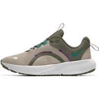 Nike React Escape Run 2 By You Custom Women's Road Running Shoes - Brown