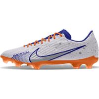 Nike Zoom Mercurial Vapor 15 Academy FG/MG By You Custom Multi-Ground Football Boot - White