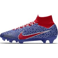 Nike Zoom Mercurial Superfly 9 Elite FG By You Custom Firm-Ground Football Boot - Blue