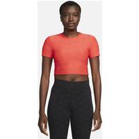 Nike Air Women's Short-Sleeve Crop Top - Red