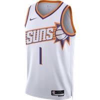 Devin Booker Phoenix Suns 2023/24 Association Edition Men's Nike Dri-FIT NBA Swingman Jersey - White - Polyester