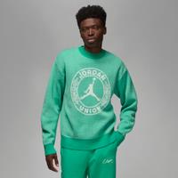 Nike Jordan x Union Men's Jumper - Green - Wool/Polyester