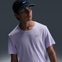 Nike Miler Men's Dri-FIT UV Short-Sleeve Running Top - Purple - Polyester