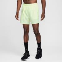 Nike Challenger Men's Dri-FIT 13cm (approx.) Brief-lined Running Shorts - Yellow - Polyester
