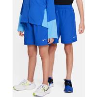Nike Multi Older Kids' Dri-FIT Training Shorts - Blue - Polyester