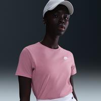 Nike Sportswear Club Essentials Women's T-Shirt - Pink - Cotton/Polyester