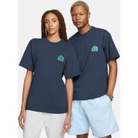 Nike T-Shirt - Blue - Cotton