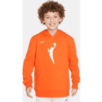 Team 13 Essential Older Kids' Nike WNBA Pullover Hoodie - Orange - Cotton/Polyester
