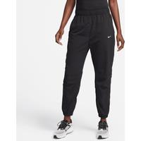 Nike Dri-FIT Fast Women's Mid-Rise 7/8 Warm-Up Running Trousers - Black - Polyester