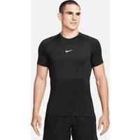 Nike Pro Men's Dri-FIT Slim Short-Sleeve Top - Black - Polyester/Elastane