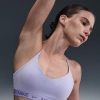 Nike Indy Light-Support Women's Padded Adjustable Sports Bra - Purple - Polyester/Elastane