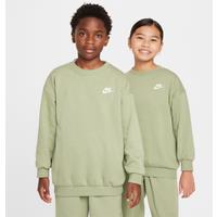 Nike Sportswear Club Fleece Older Kids' Oversized Sweatshirt - Green - Cotton/Polyester