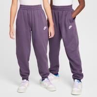 Nike Sportswear Club Fleece Older Kids' Loose Trousers - Purple - Cotton/Polyester