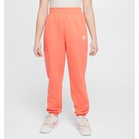 Nike Sportswear Club Fleece Older Kids' Loose Trousers - Orange - Cotton/Polyester