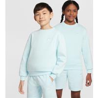 Nike Sportswear Club Fleece Older Kids' Sweatshirt - Blue - Cotton/Polyester